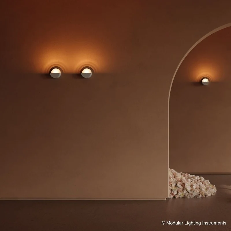 Modular Lighting Impulse Round Wall Lamp