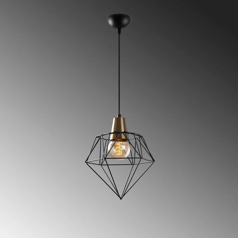 Suspension Luminaire Style Chalet
