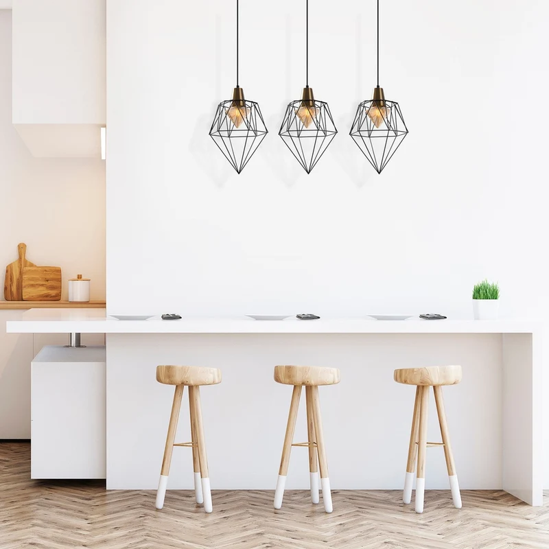 Suspension Luminaire Type Industriel