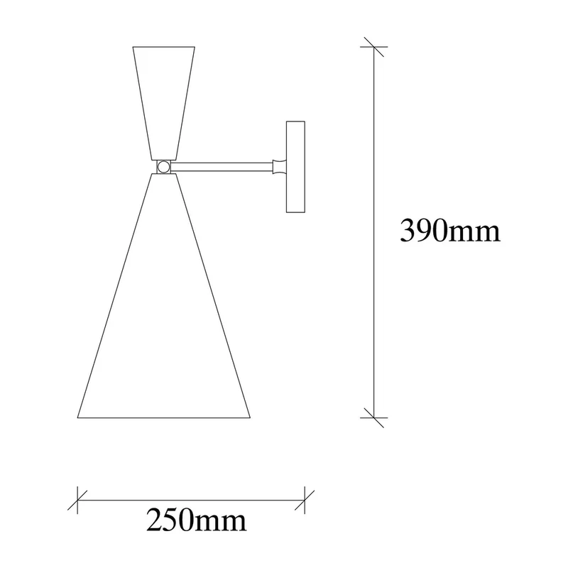 Applique Murale Luminaire Cuivre