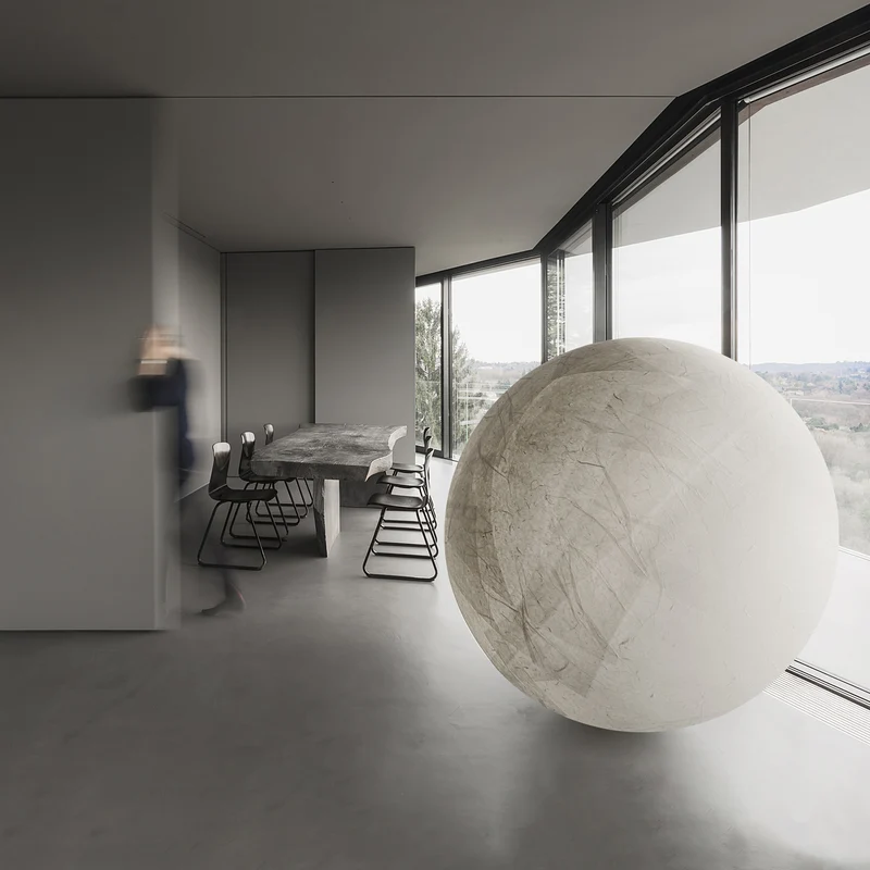 Davide Groppi Moon Floor Lamp