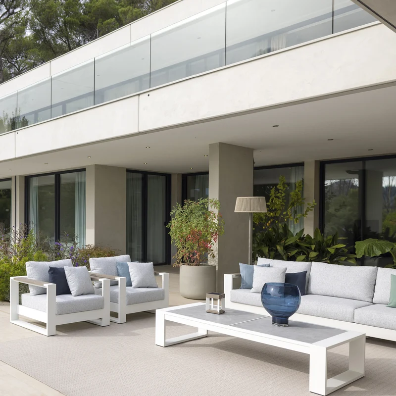 Les Jardins Rop&Strip Solar Floor Lamp with adjustable Stem