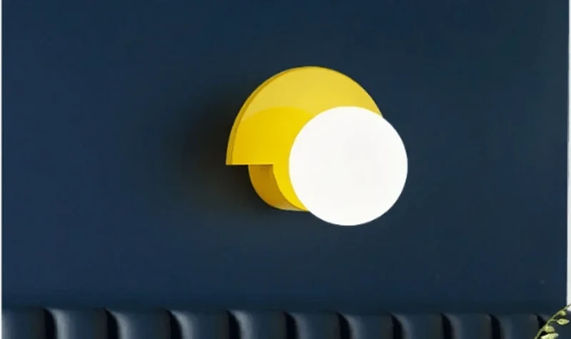 Applique Murale Jaune