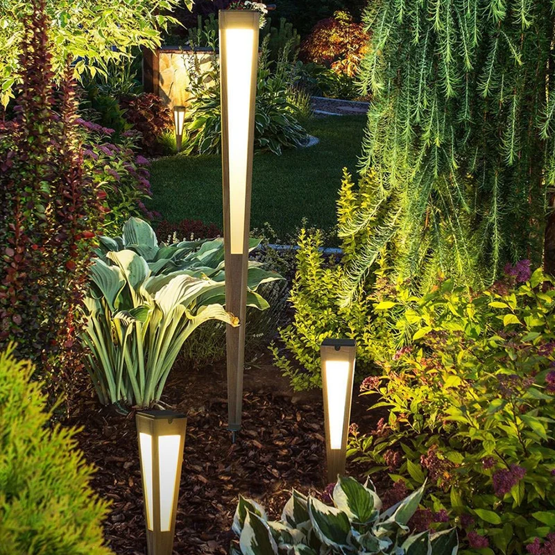 Les Jardins Tecka Solar Garden Torch and Wall Lamp