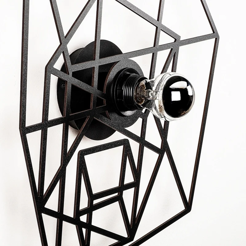 Applique Murale Cube Bois