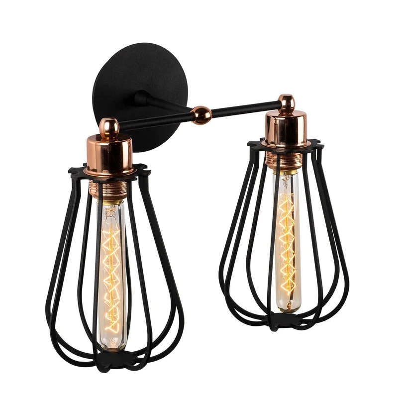 Applique Murale Deux Ampoules