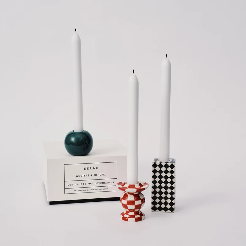 Serax Les Objets Mouleversants Candle Holder - Set of 3