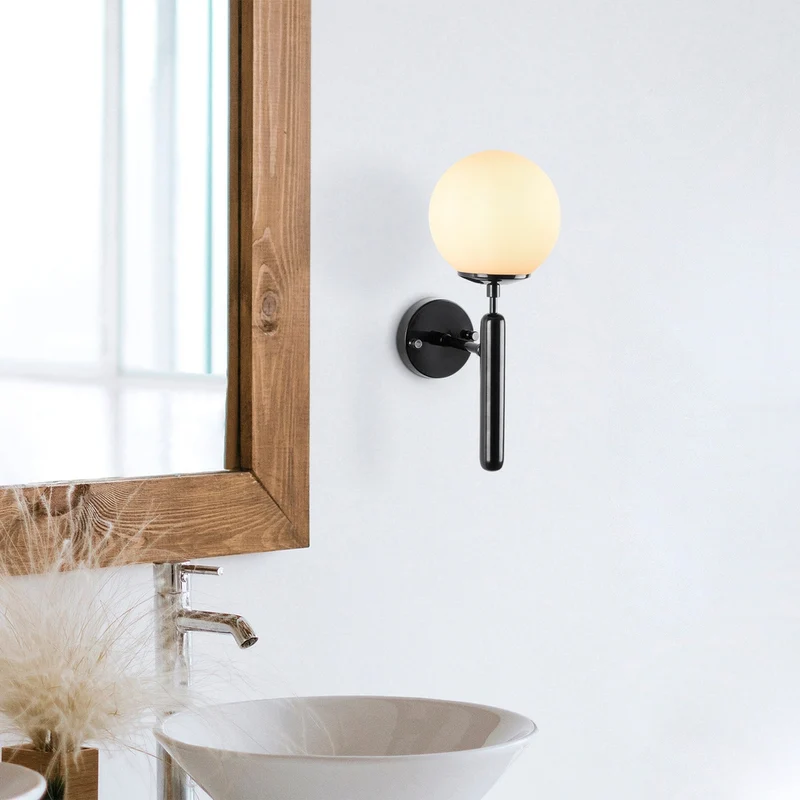 Applique Salle De Bain Noire