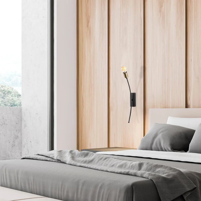 Applique Murale Ampoule Apparente