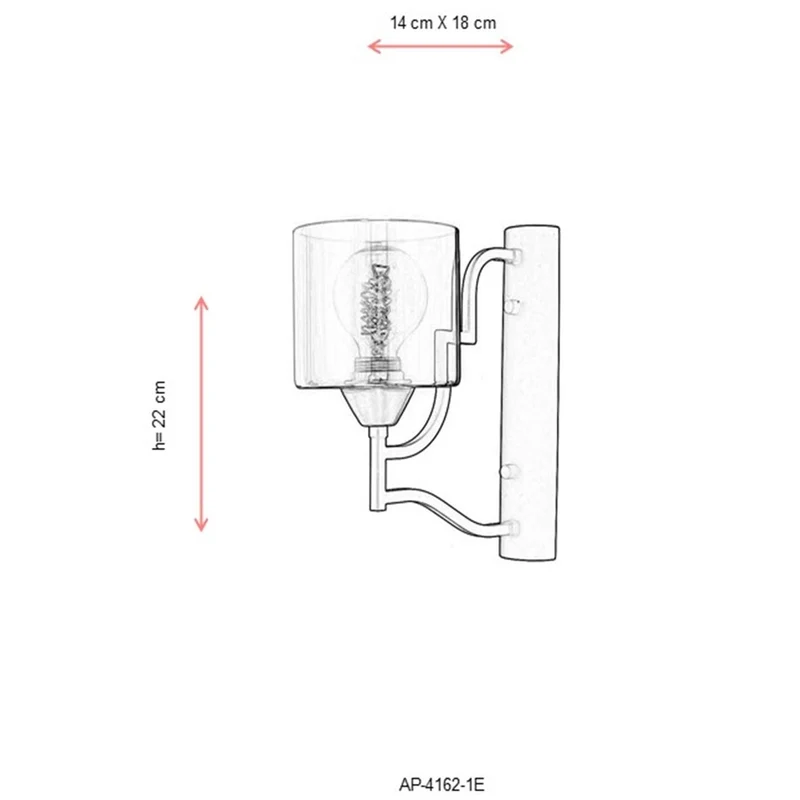 Applique Murale Ampoule Led
