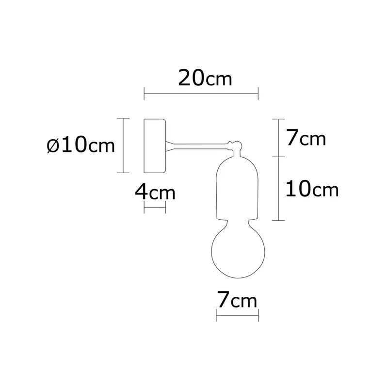 Lampe Applique Bois