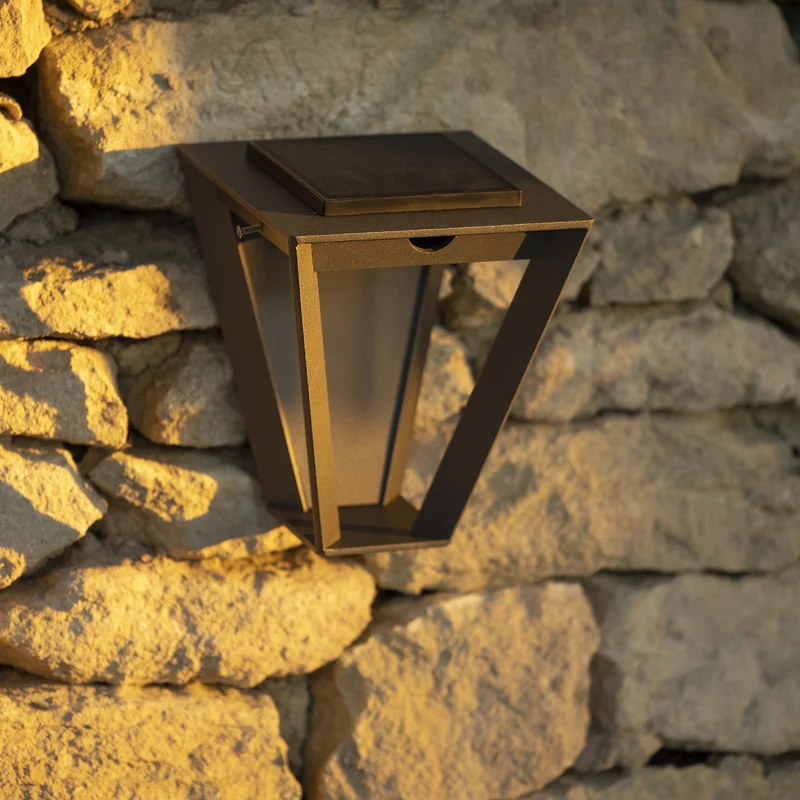 Les Jardins Metro Solar Wall Lamp