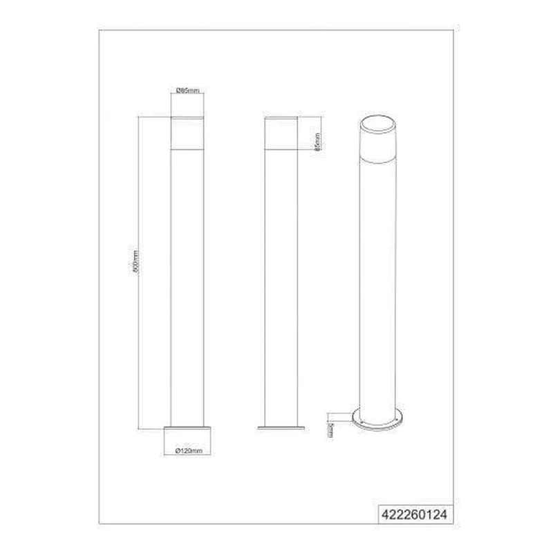 Lampadaire Exterieur Marron