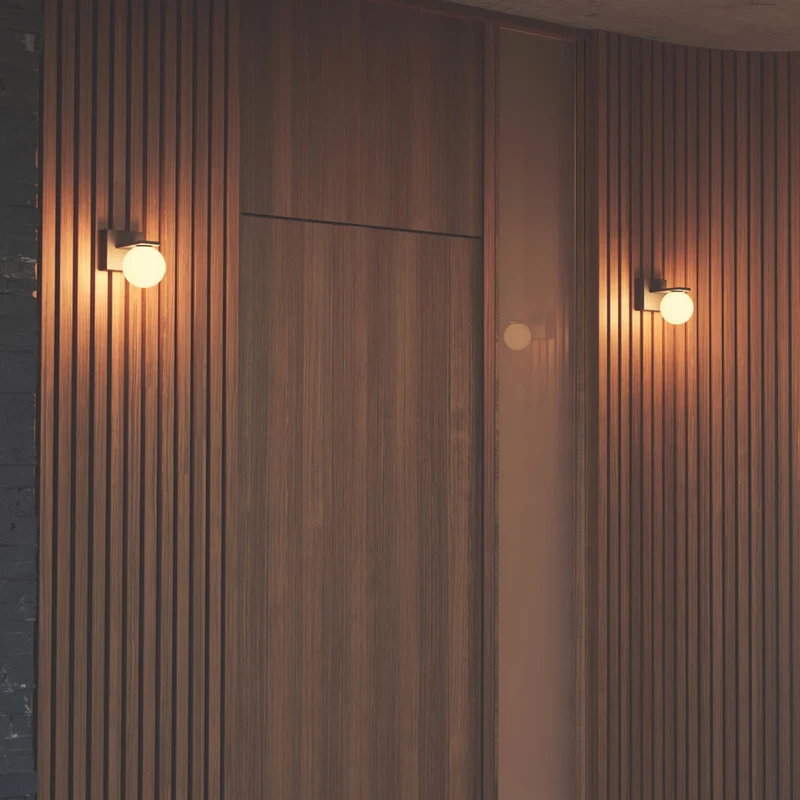 Beneito Faure Sphere Outdoor Wall Lamp