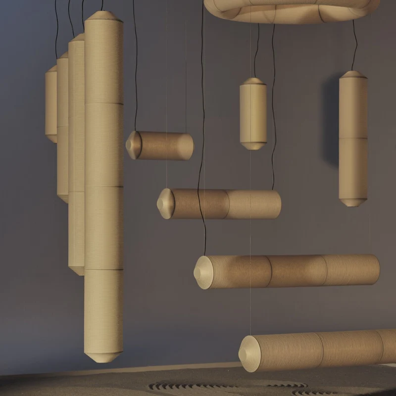Santa & Cole Tekiò Vertical P1 Pendant Lamp