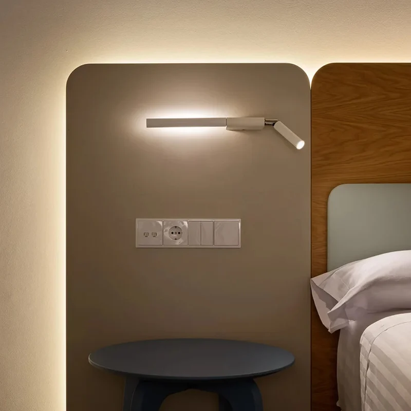 Estiluz Canut Wall Lamp with Reading Light
