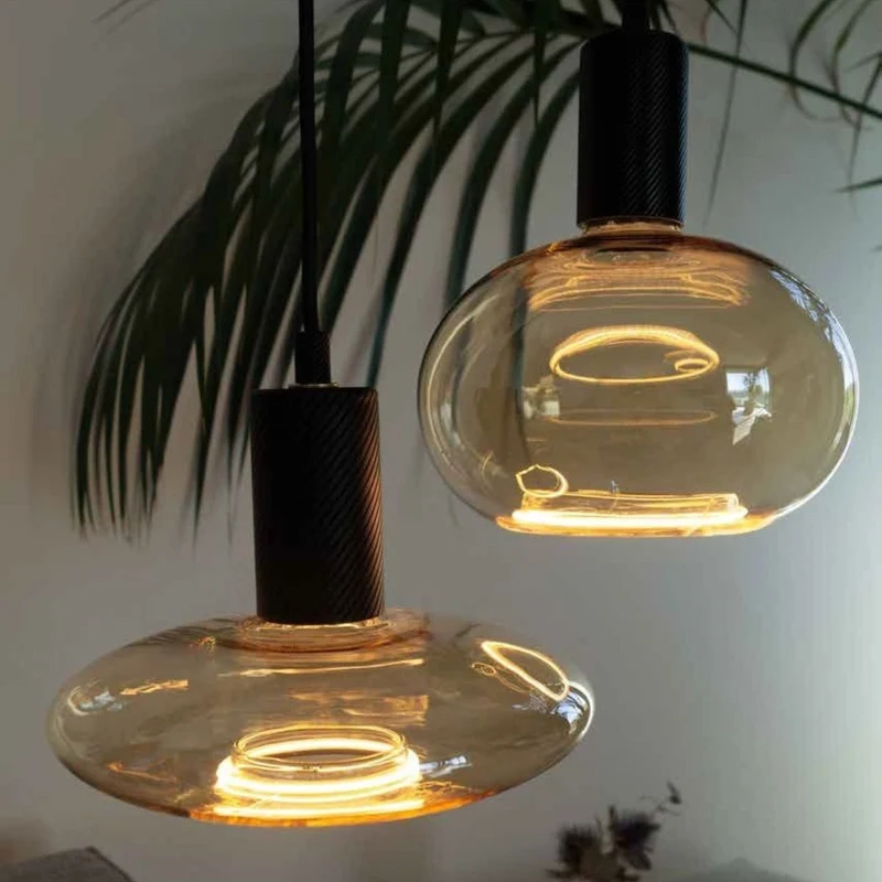 Segula Floating LED Oval E27 G200 Golden - 300lm 2200K - Dimmable