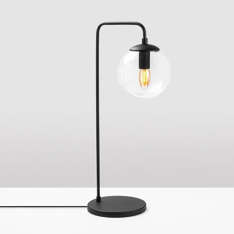 Lampe Noire A Poser