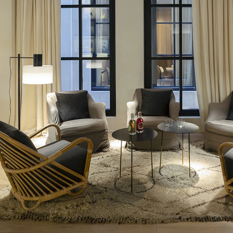 Estiluz Cyls Floor Lamp with Shade