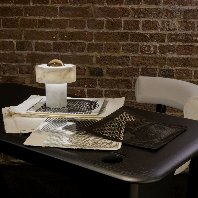 Tom Dixon Stone Portable Table Lamp