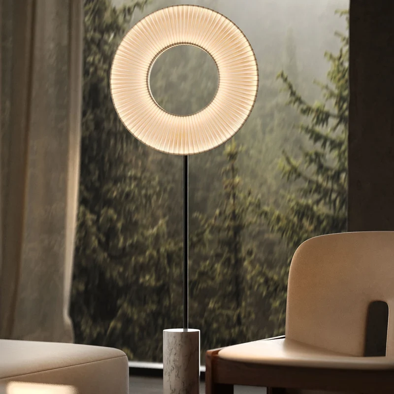10 HEURES 10 Iris Totem Floor Lamp