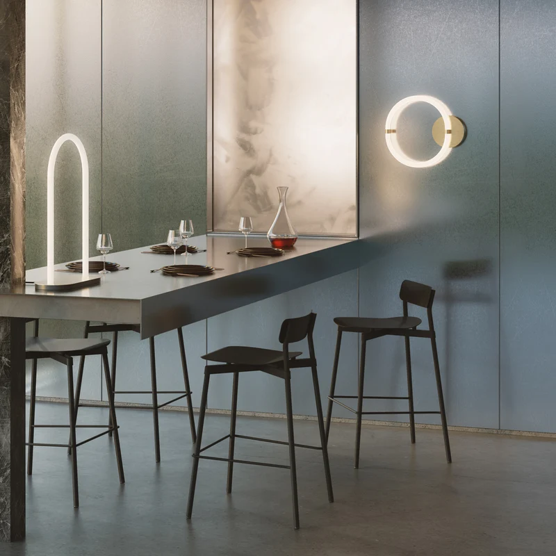 Petite Friture O Unseen Wall Lamp
