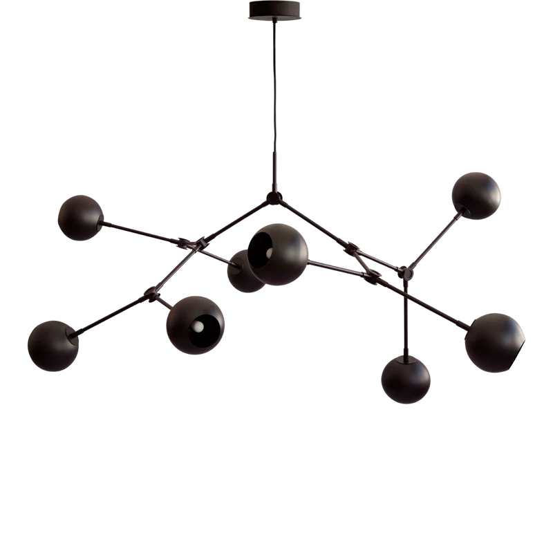 101 Copenhagen Drop Chandelier Globe Pendant Lamp