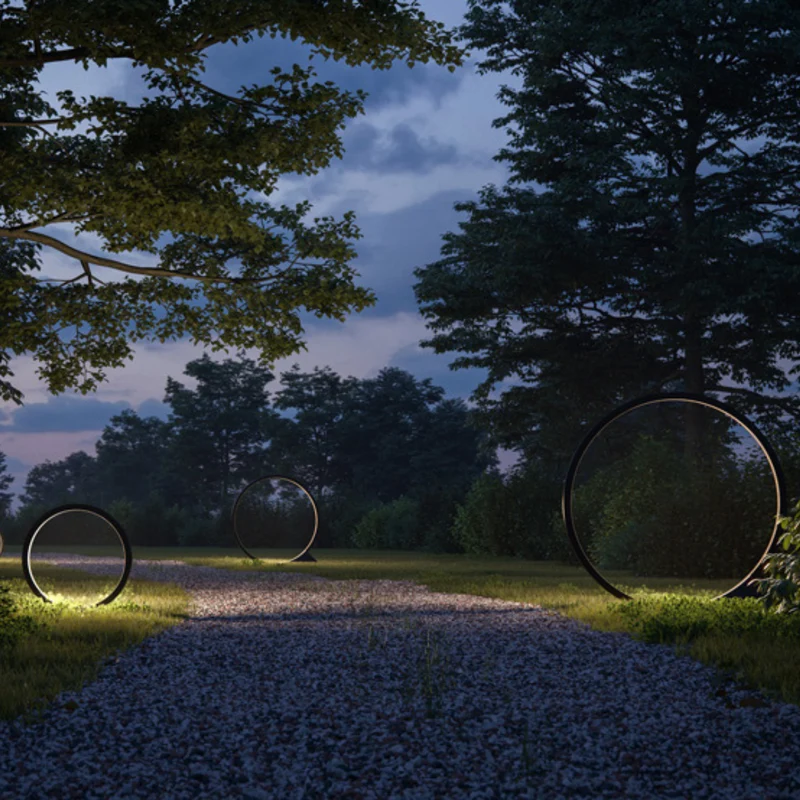 Artemide "O" Outdoor Floor Lamp
