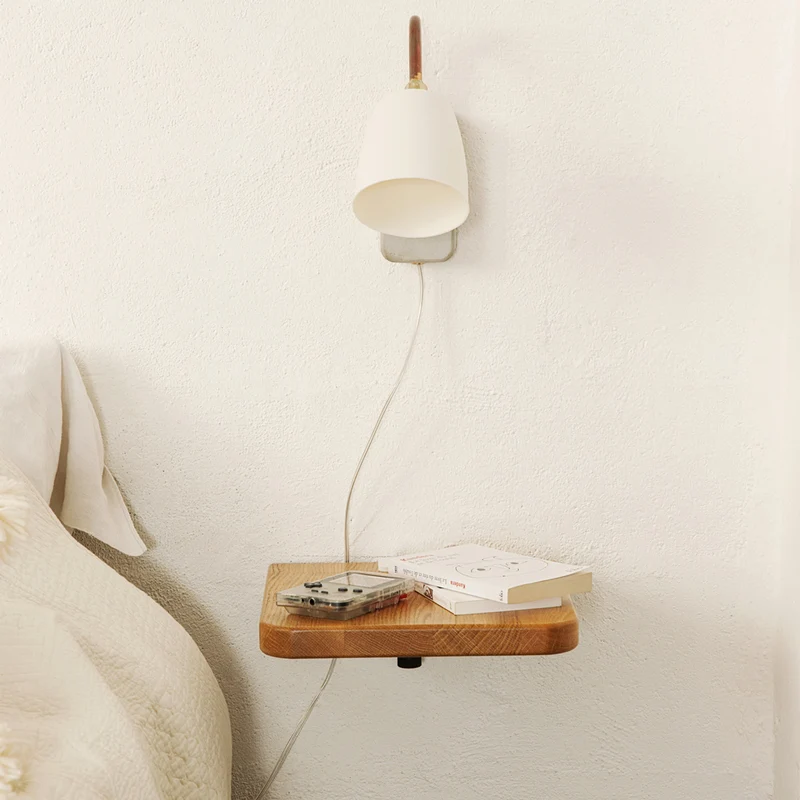 Tiptoe Wall-mounted Bedside Table