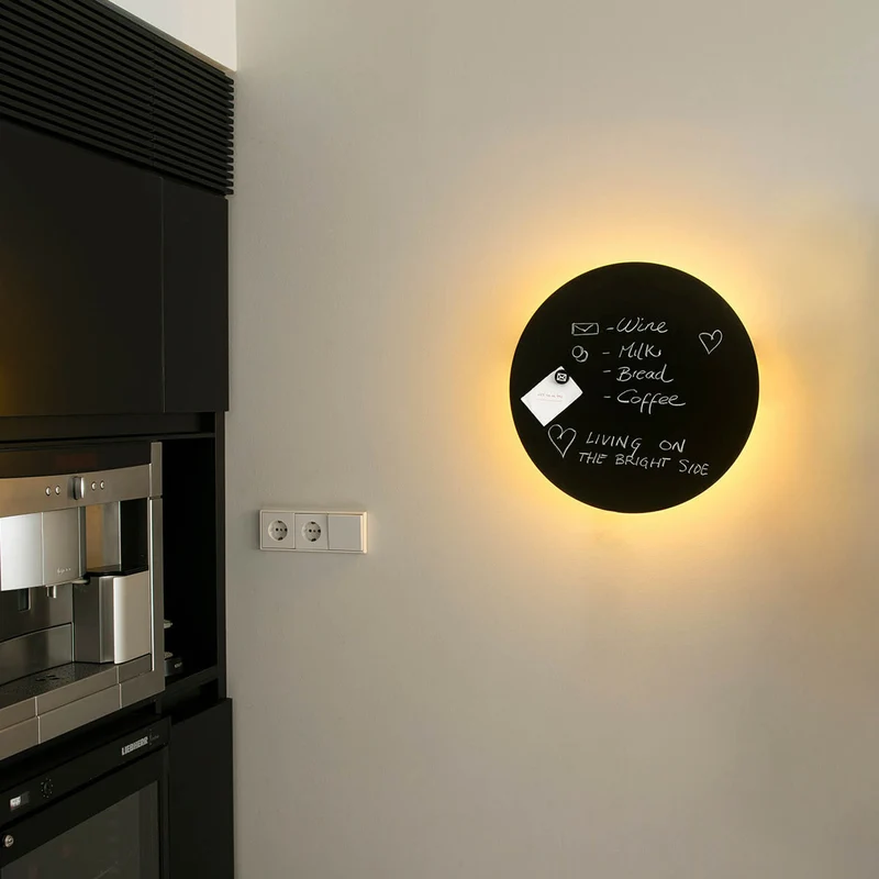 Faro Board Wall Lamp with Blackboard