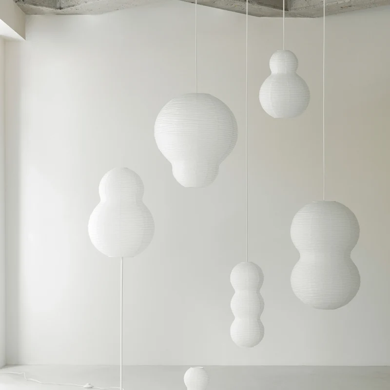 Normann Copenhagen Puff Multitude White Pendant Lamp
