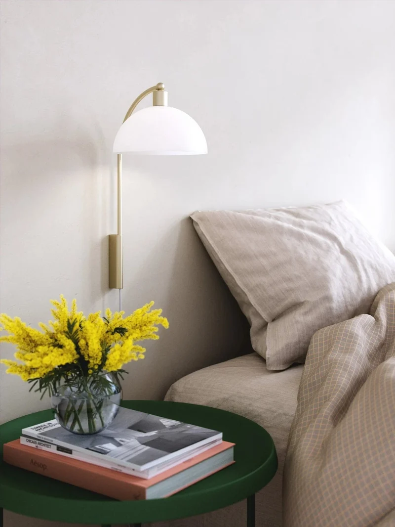 Luminaire Applique Doré