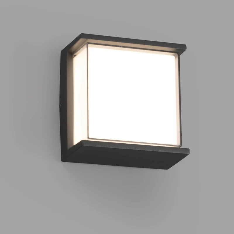 Faro Hikari Dark Grey Outdoor Wall Lamp