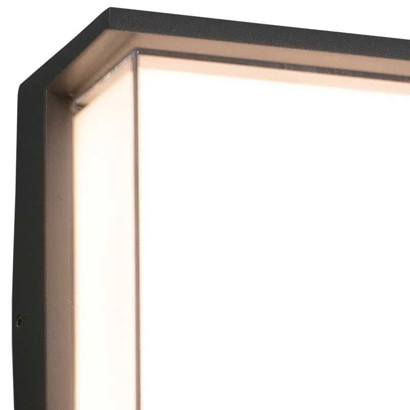 Faro Hikari Dark Grey Outdoor Wall Lamp
