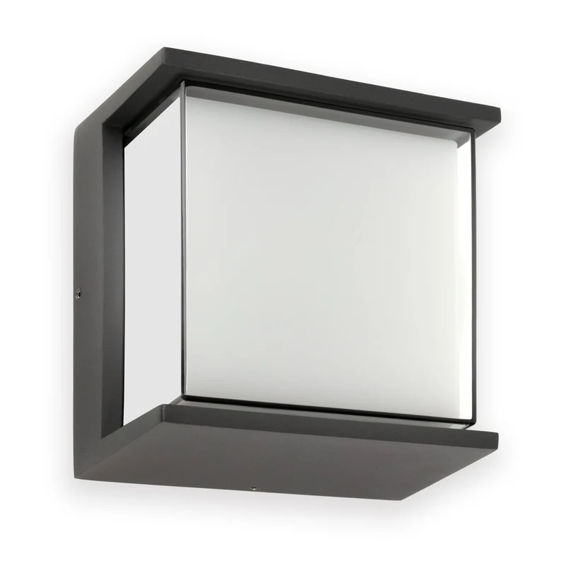 Faro Hikari Dark Grey Outdoor Wall Lamp