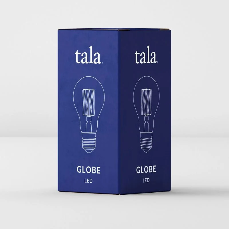 Tala Globe E27 A60 Clear - 600lm 2200K - Dimmable