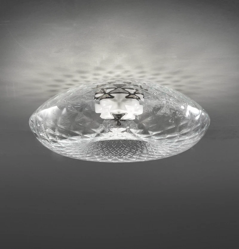 Plafonnier Verre Soufflé