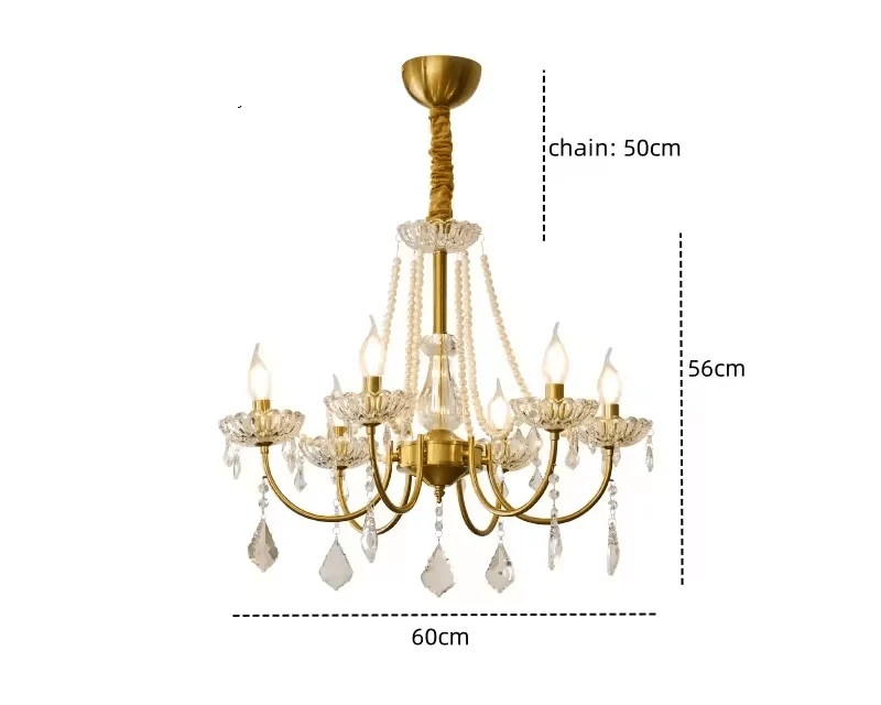 Suspension Verre Et Laiton