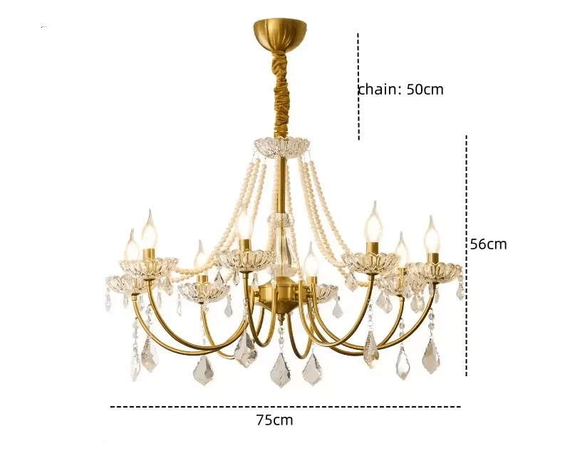 Suspension Verre Et Laiton