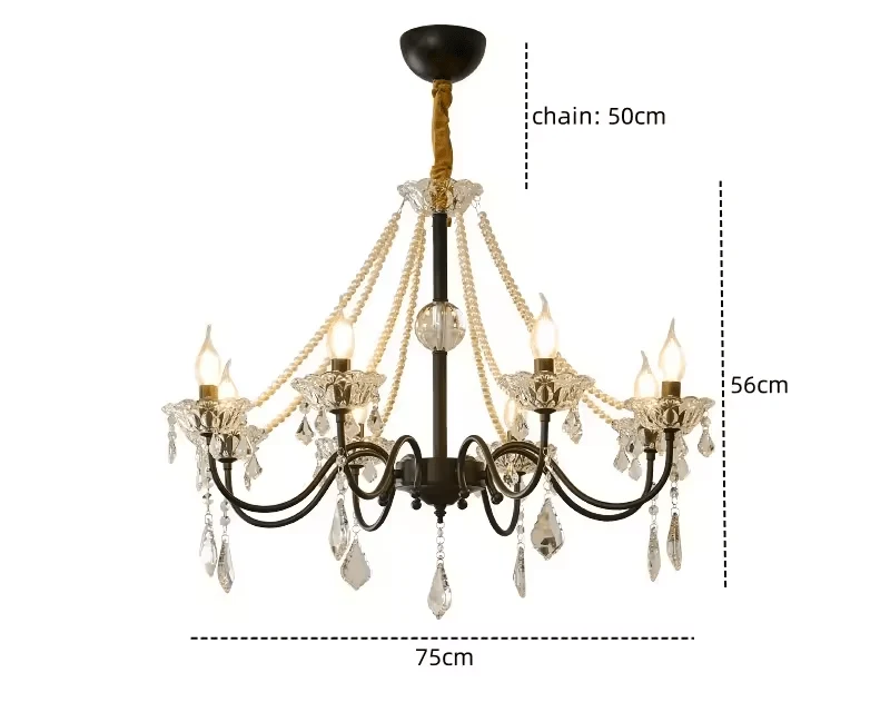 Suspension Verre Et Laiton