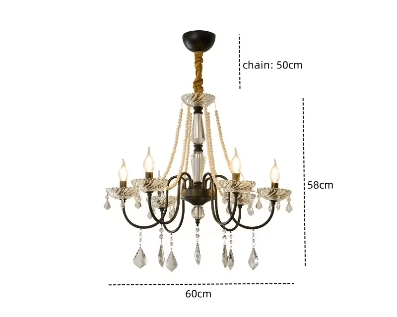 Suspension Verre Et Laiton
