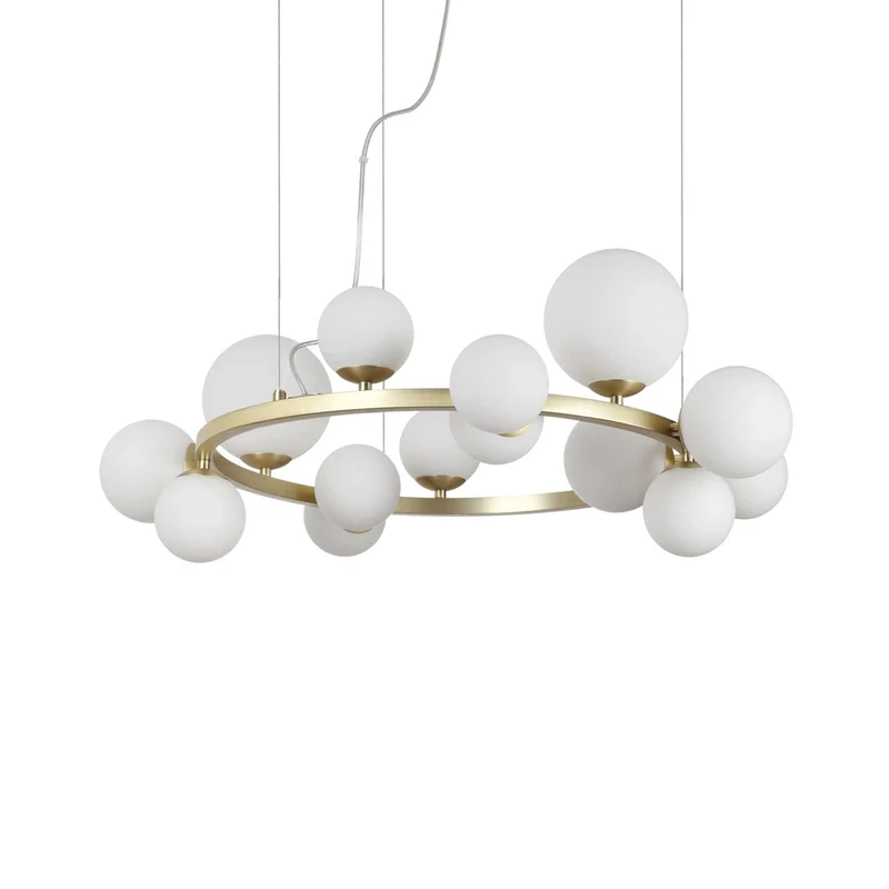 Lustre Boule Dore