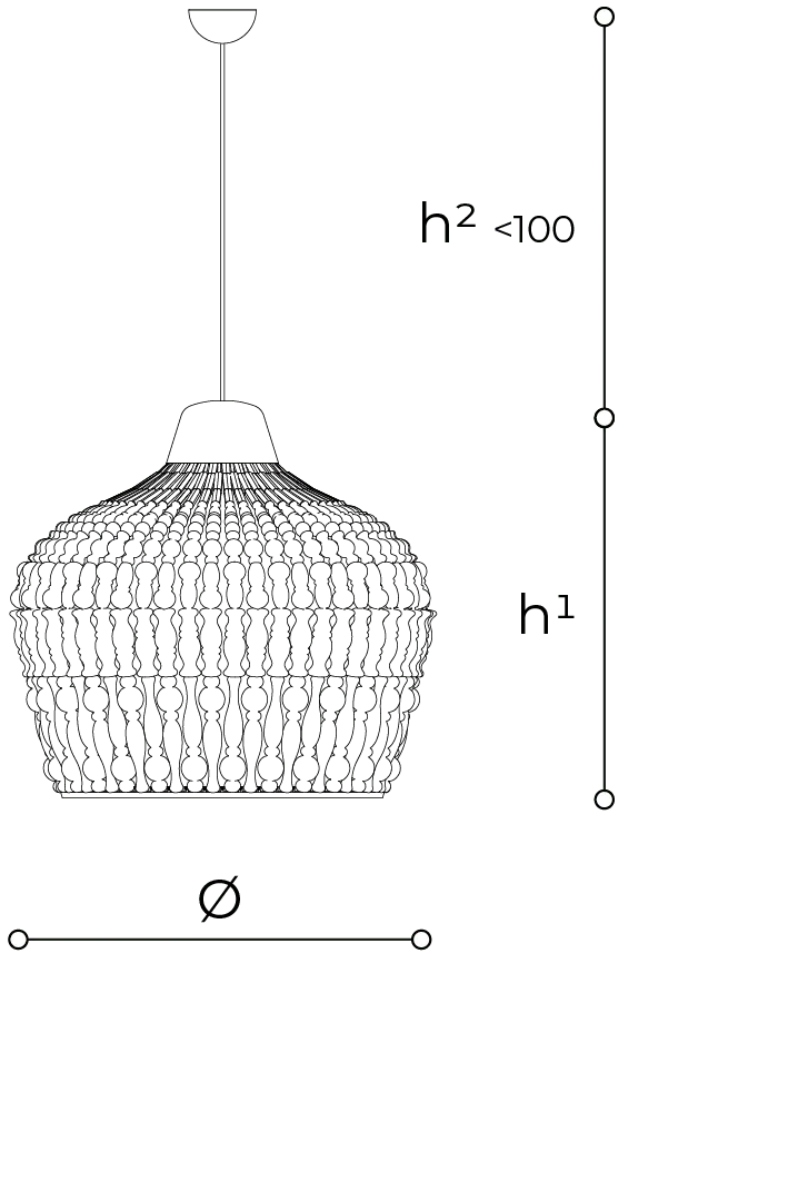 Luminaire Italien