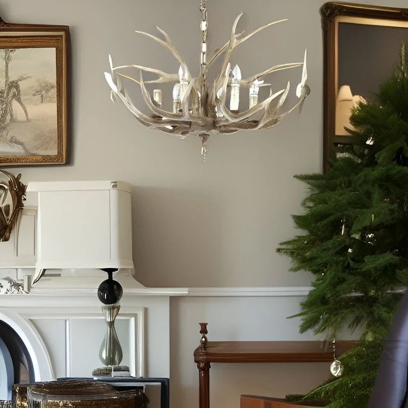 Luminaire Bois Salon