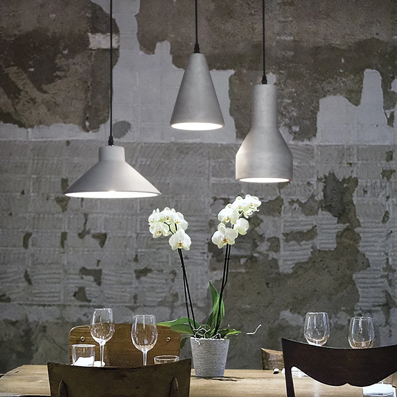 Luminaire Suspension Beton