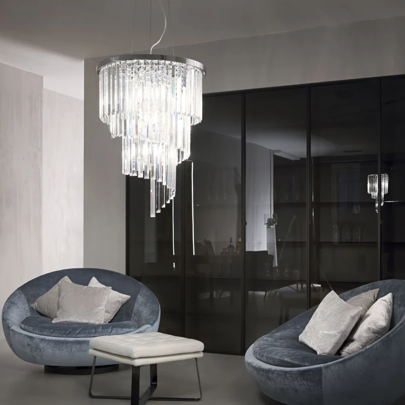 Luminaire Suspendu Argent