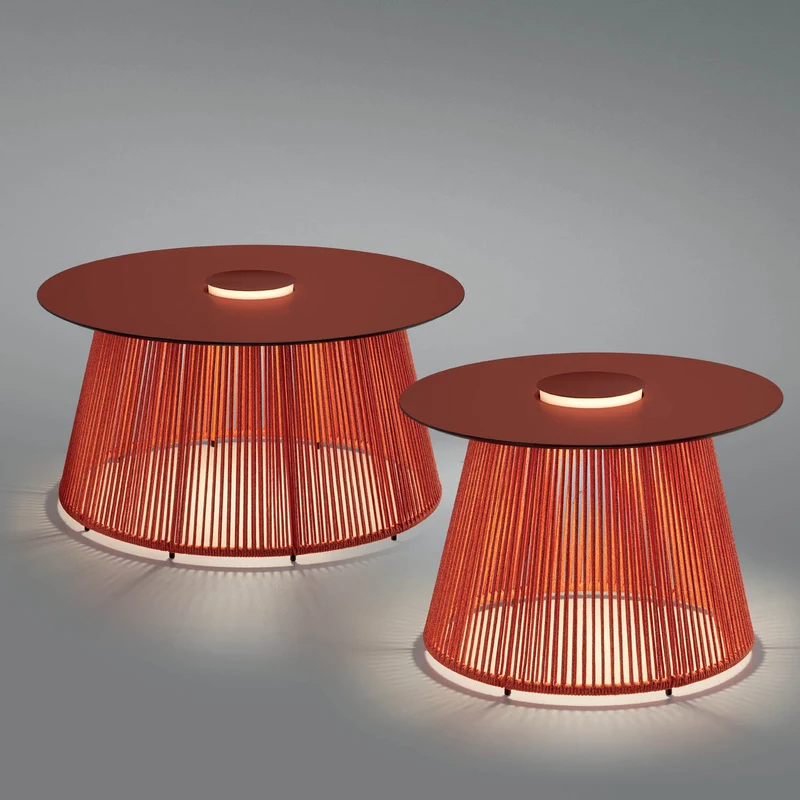 Bover Nit Outdoor Side Table with Lamp