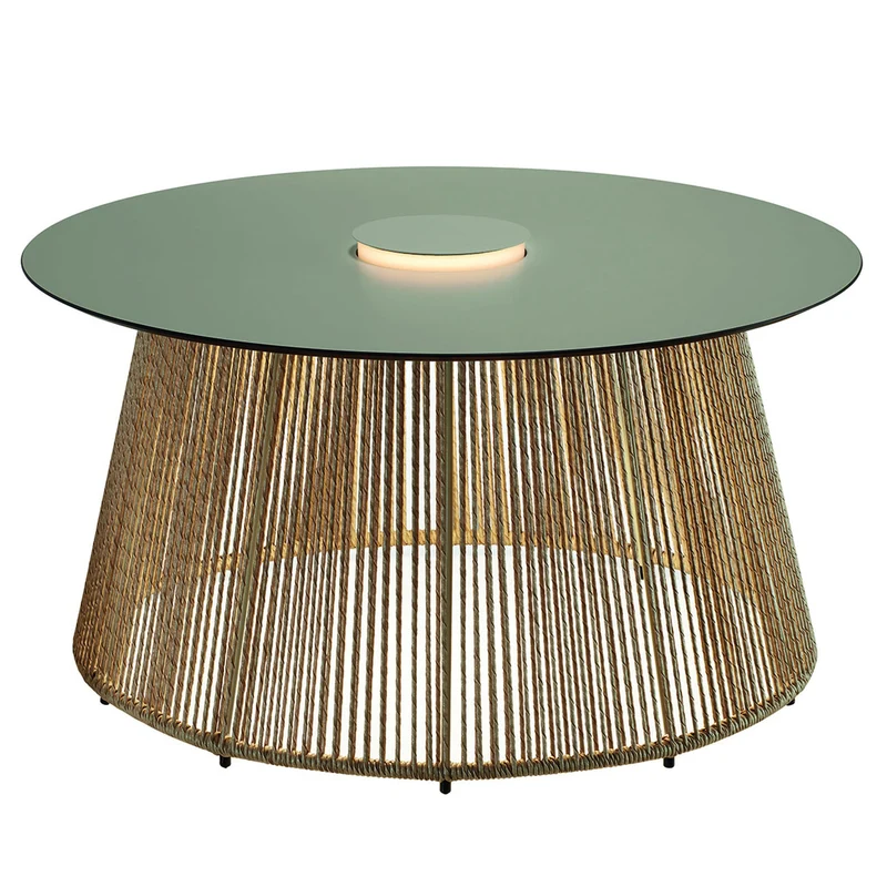Bover Nit Outdoor Side Table with Lamp