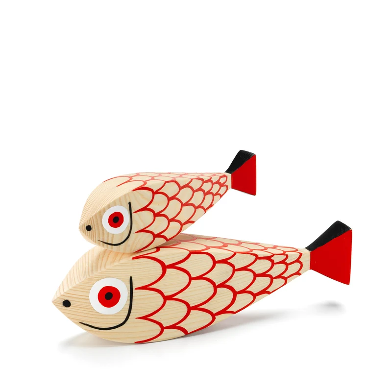 Vitra Wooden Dolls Mother Fish & Child