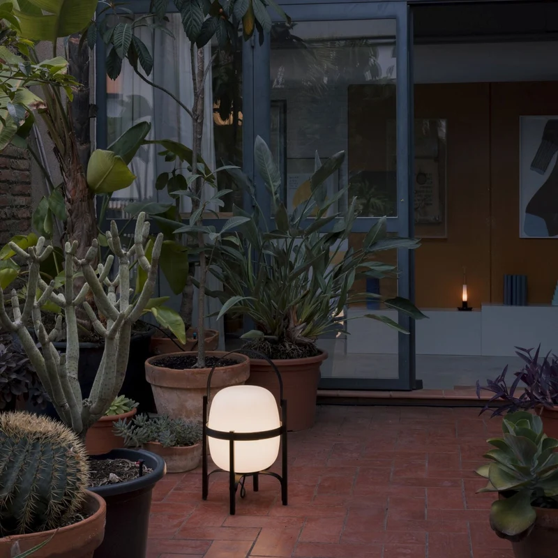Santa & Cole Cesta Exterior Outdoor Table Lamp